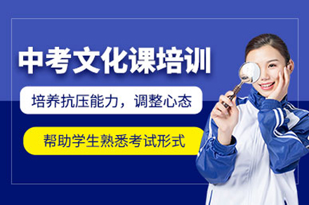 上海中(zhong)考文(wén)化課培訓班
