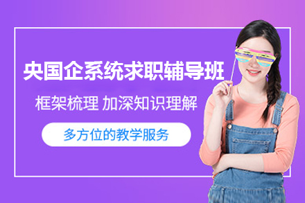 央國(guo)齊(qi)係(xi)統求職輔導(dao)班